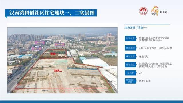 中至乐平苹果版:齐家湖畔！华盛广场旁！三水乐平推出7宗商住地！总面积超629亩